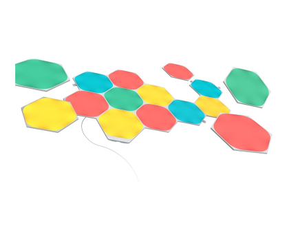 Inteligentne oświetlenie Nanoleaf Shapes Hexagons Starter Kit (15 paneli, kontroler)